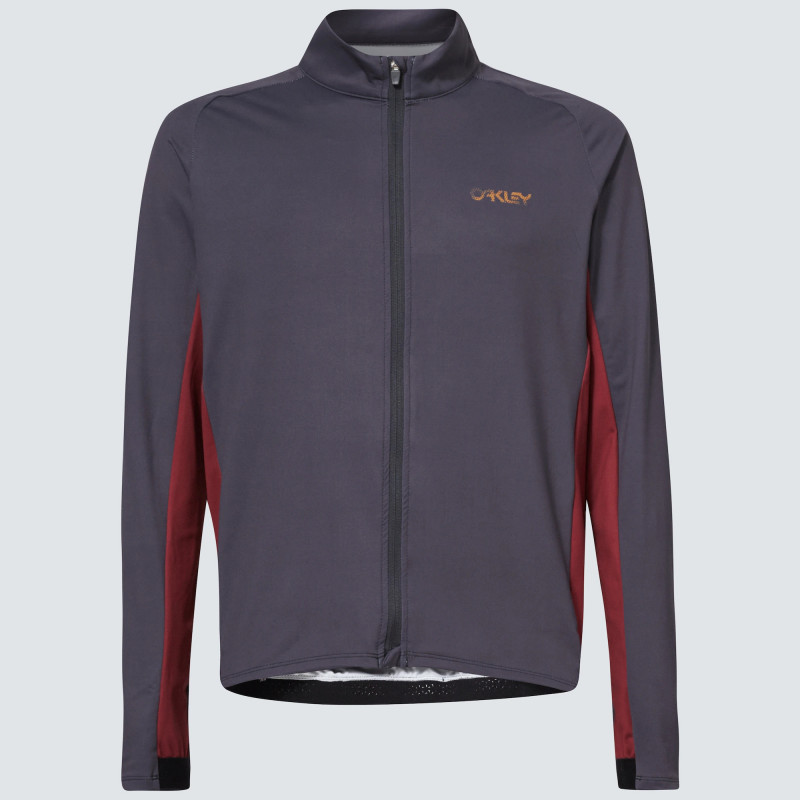 OAKLEY ELEMENTS THERMAL JERSEY / FORGED IRON