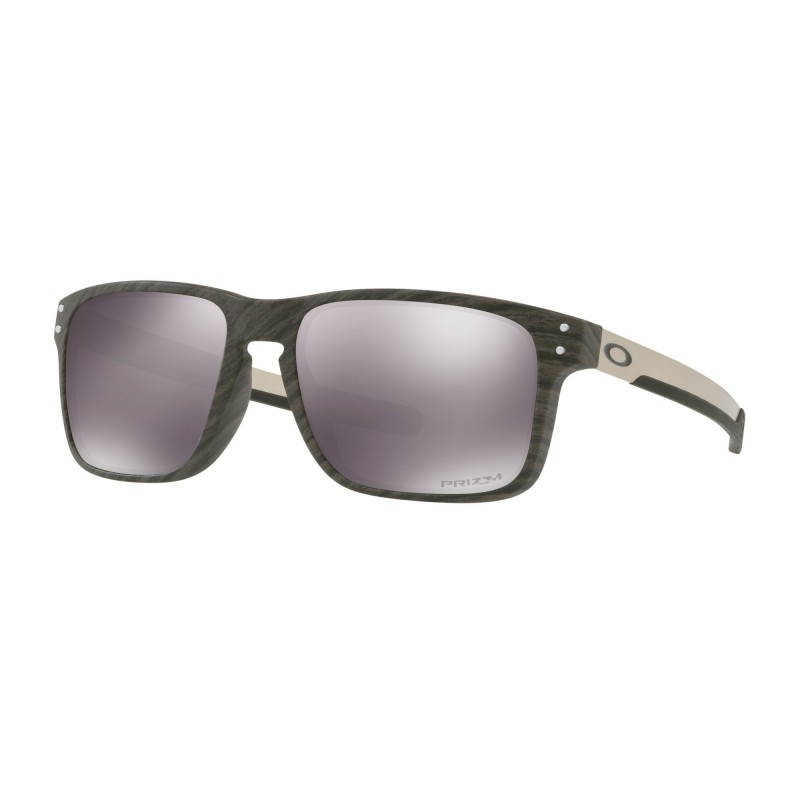 Oakley Holbrook Mix Woodgrain / Prizm Black Iridium - OO9384-0457