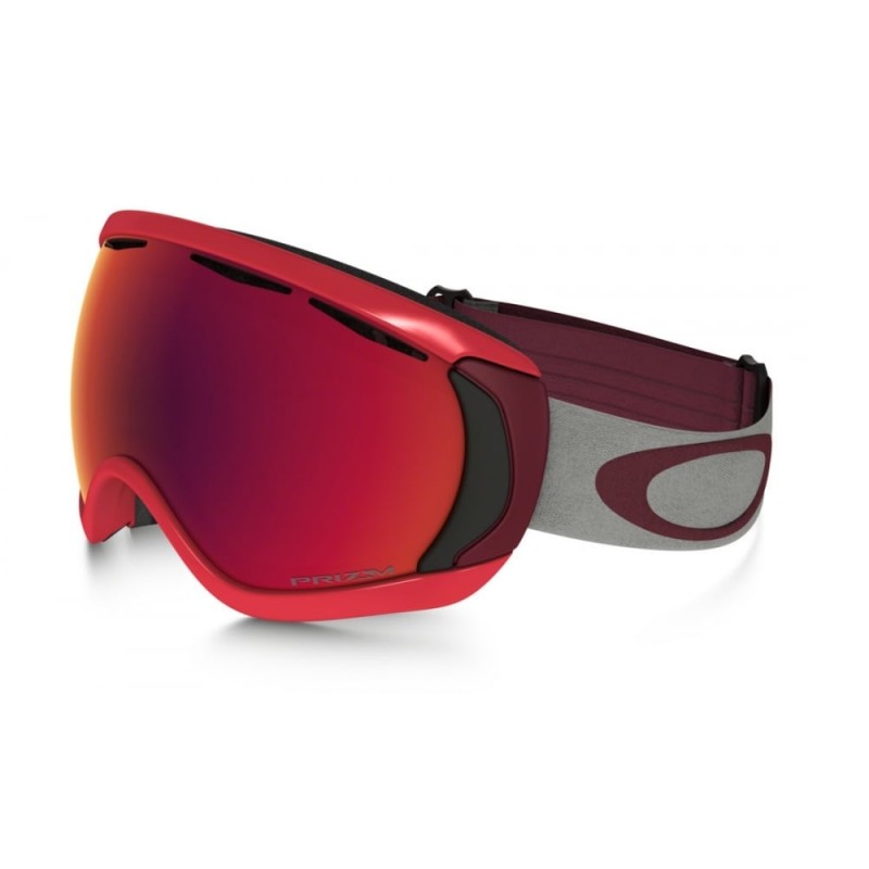 Oakley Canopy (Asian Fit) Red Oxide / Prizm Snow Torch Iridium - OO7081-07 Skibril