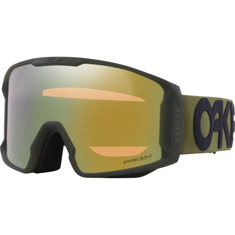 OAKLEY LINE MINER L - MATTE DARK BRUSH / PRIZM SNOW SAGE GOLD IRIDIUM