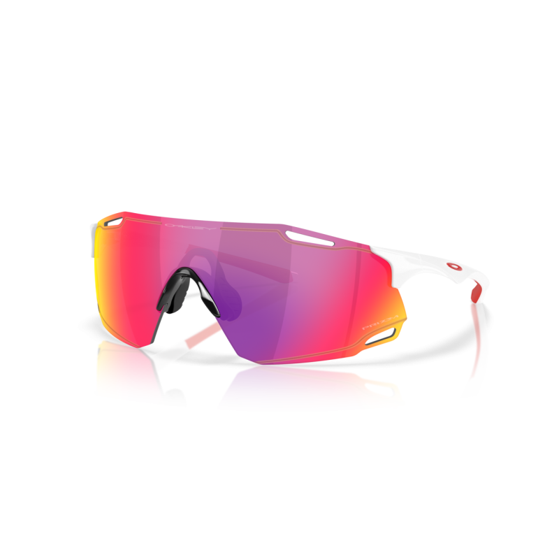 OAKLEY CYBR DYNO – POLISHED WHITE / PRIZM ROAD