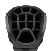 MIZUNO BR-D4 '24 CARTBAG CART BAG – HEATHERED CHARCOAL – 9½" TOP / 14-WAY DIVIDER