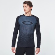MTB LS Tech Tee Gry Pixel Print