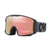 OAKLEY LINE MINER L - MATTE B1B FORGED IRON / PRIZM SNOW ROSE GOLD IRIDIUM   