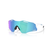 OAKLEY CYBR ZERO – POLISHED WHITE / PRIZM SAPPHIRE