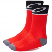 Oakley Cycling Socks Red Line - L