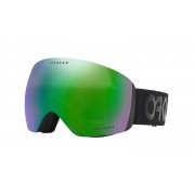 Oakley Flight Deck Factory Pilot Blackout / Prizm Snow Jade Iridium OO7050-49 Skibril