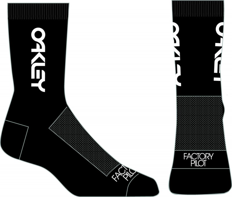 Oakley Factory Pilots Socks Blackout M