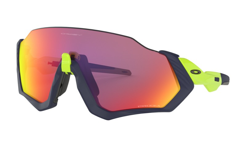 Oakley Flight Jacket Matte Navy/Retina Burn / Prizm Road - OO9401-0537