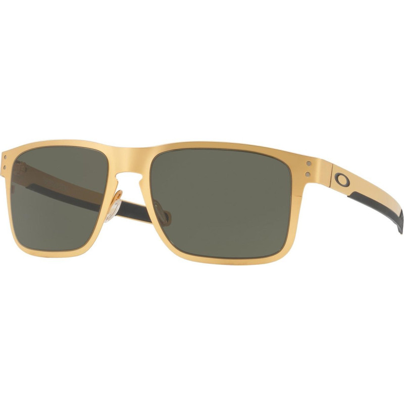 OAKLEY HOLBROOK METAL - SATIN GOLD / DARK GREY 