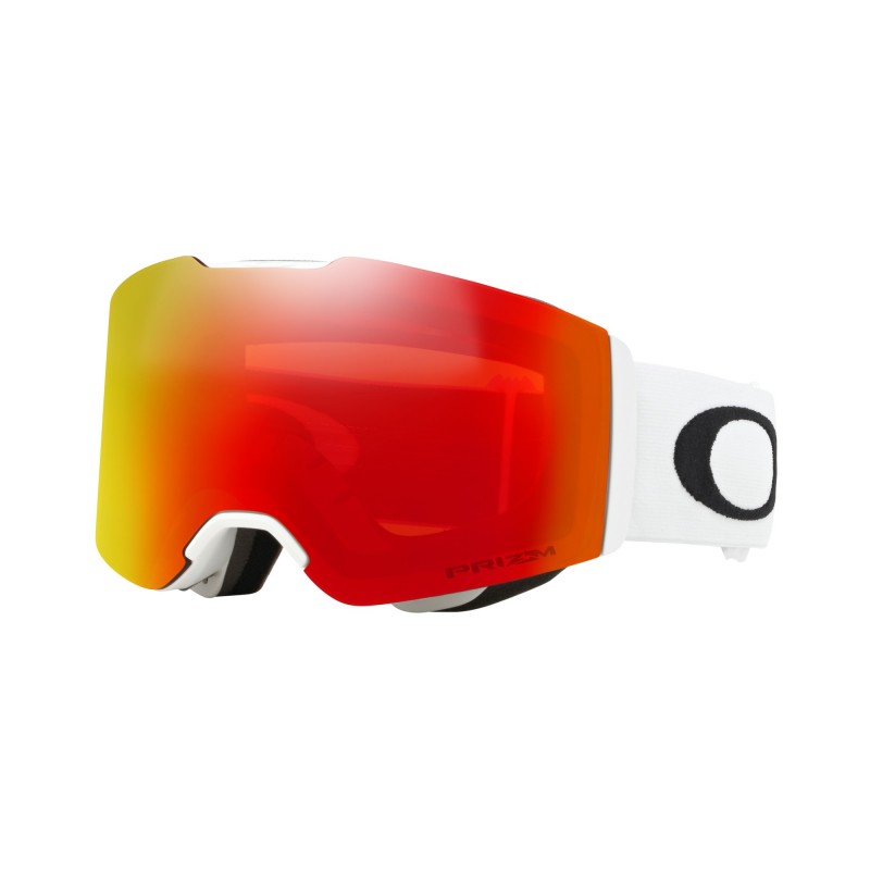 Oakley Fall Line Matte White / Prizm Snow Torch Iridium - OO7085-08 Skibril