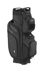 MIZUNO BR-D4 '24 CARTBAG CART BAG – HEATHERED CHARCOAL – 9½" TOP / 14-WAY DIVIDER
