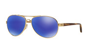 Oakley Tie Breaker Pop Polar Collection - Polished Gold / Violet Iridium Polarized - OO4108-14 Zonnebril