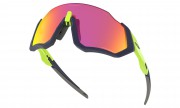 Oakley Flight Jacket Matte Navy/Retina Burn / Prizm Road - OO9401-0537